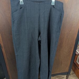 Old Navy Plaid Wide Leg Pants